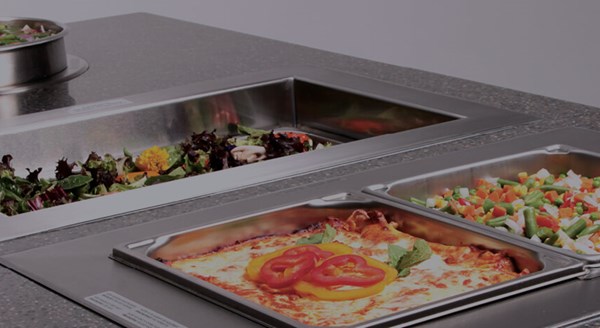 Alto-Shaam 500 - HW Halo Heat Hot Electric Drop-In Food Well w/ Large Flange, (5) full size pan capacity