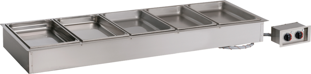 Alto-Shaam 500 - HW Halo Heat Hot Electric Drop-In Food Well w/ Large Flange, (5) full size pan capacity